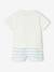 Babyset t-shirt en short blauw, gestreept - vertbaudet enfant 