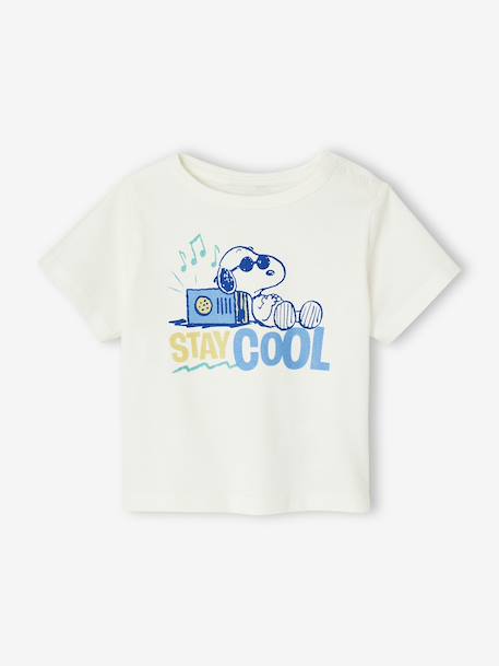 Babyset t-shirt en short blauw, gestreept - vertbaudet enfant 
