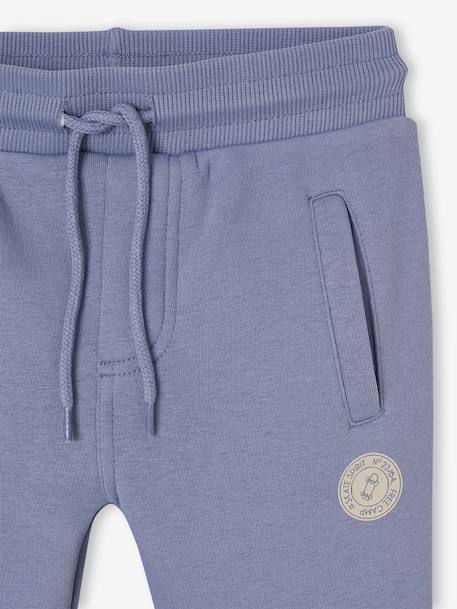Joggingbroek van molton jongens dennen+donker leisteenblauw+gemêleerd zwart+grijs+marineblauw, gechineerd+middenblauw+oker+zwart - vertbaudet enfant 