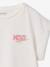 T-shirt meisjes sportkleding ecru+saliegroen - vertbaudet enfant 