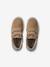 Leren derby's met klittenband voor jongens 6529+beige+marineblauw - vertbaudet enfant 