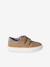 Leren derby's met klittenband voor jongens 6529+beige+marineblauw - vertbaudet enfant 