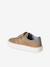 Leren derby's met klittenband voor jongens 6529+beige+marineblauw - vertbaudet enfant 