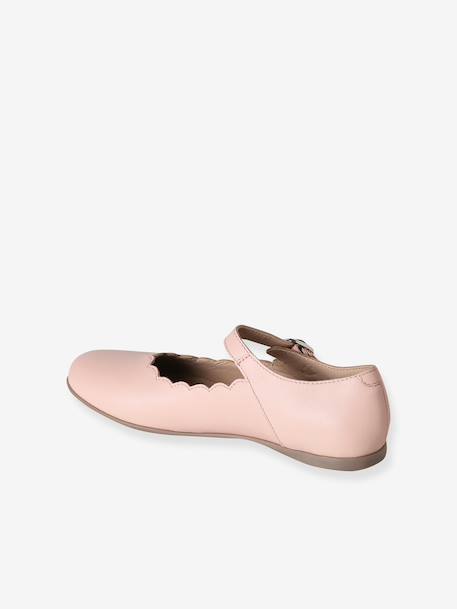 Ballerinas meisjes leer feston 6629 - vertbaudet enfant 