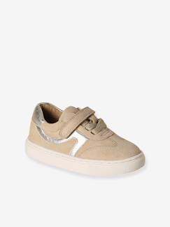 -Elastische leren baskets voor kinderen