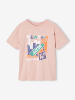 -T-shirt voor jongens met grafisch motief