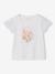 T-shirt met korte mouwen met bloemenprint wit - vertbaudet enfant 