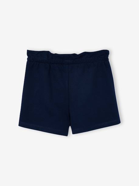Set van 2 meisjesshorts blauwgroen+mandarijn+marineblauw - vertbaudet enfant 