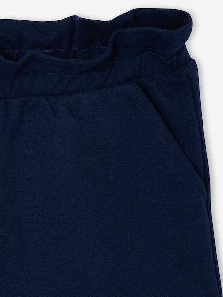 Set van 2 meisjesshorts blauwgroen+mandarijn+marineblauw - vertbaudet enfant 