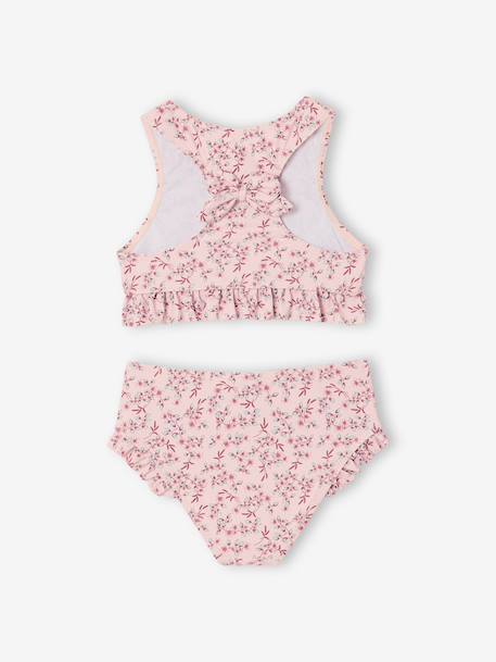 2-delig badpak voor meisjes lichtroze - vertbaudet enfant 