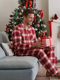 -Flanellen herenpyjama capsulecollectie Kerstmis