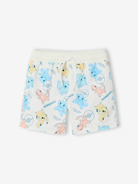 Zwemshort jongen Pokémon ecru - vertbaudet enfant 