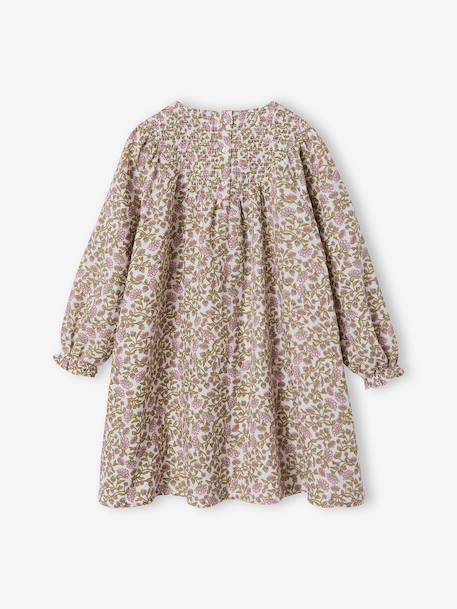 Set jurk en vestje voor meisjes ecru - vertbaudet enfant 