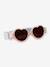 Zonnebril 0-9 maanden heupband Baby coeur lichtroze+mintgroen - vertbaudet enfant 