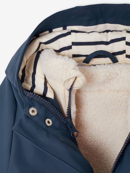 Regenjas 3 in 1 baby jongen oceaanblauw - vertbaudet enfant 