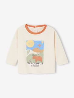-T-shirt baby jongen lange mouwen