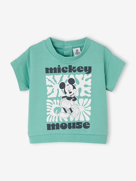 Babyset met short MICKEY mintgroen - vertbaudet enfant 