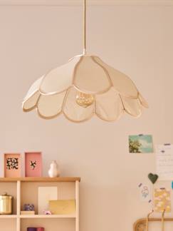 -Bloemvormige stoffen lampenkap voor hanglamp