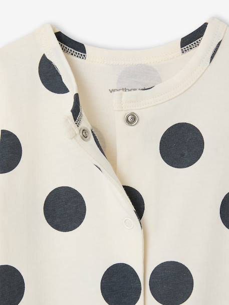 Babypakje met 2 combishorts van biologisch katoen gemêleerd beige - vertbaudet enfant 