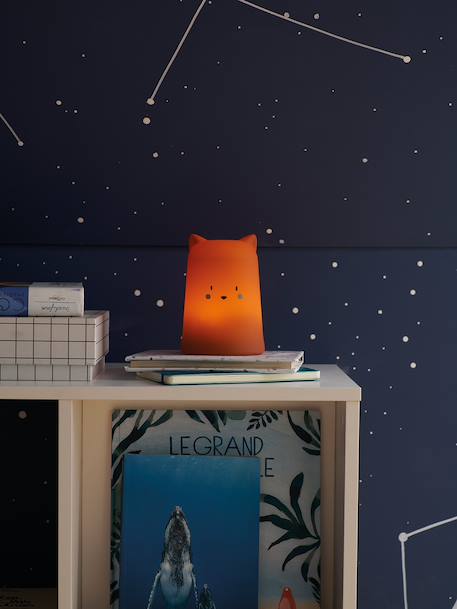Nachtlamp Vos BRUIN MIDDEN UNI MET DECOR - vertbaudet enfant 