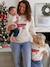 Kinder sweater kerst familie capsule vanille - vertbaudet enfant 