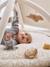 Meegroei speelmat met bogen en rand BABYLON beige+rood+sinaasappel+wit - vertbaudet enfant 