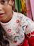 Jacquard trui voor meisjes met kerstthema rood - vertbaudet enfant 