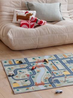 Speelgoed-Tapijt racebaan met houten benodigdheden / toebehoren FSC®