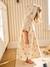 Personaliseerbare baby badponcho PETIT OURS, met gerecycled katoen wit, bedrukt - vertbaudet enfant 