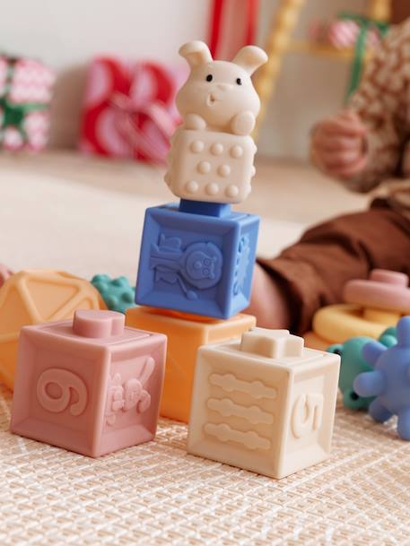 Grote sensorische koffer van zacht plastic wit - vertbaudet enfant 