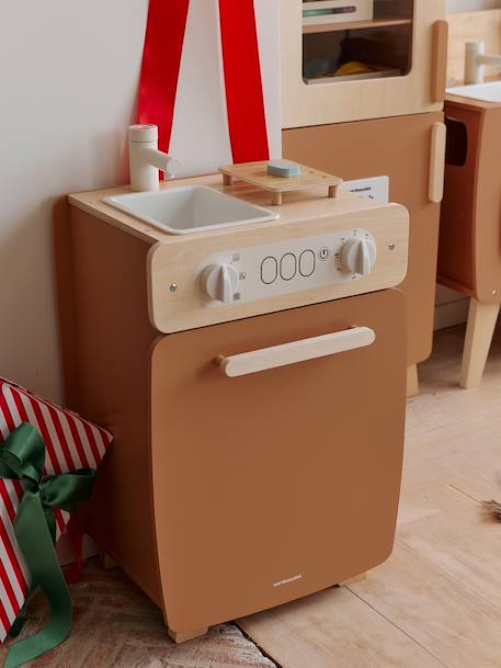 FSC® houten vaatwasser karamel - vertbaudet enfant 