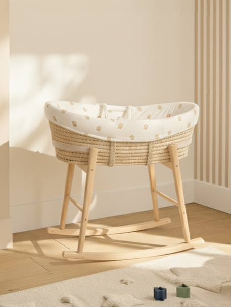 Hoes voor draagwieg ecru+marineblauw - vertbaudet enfant 