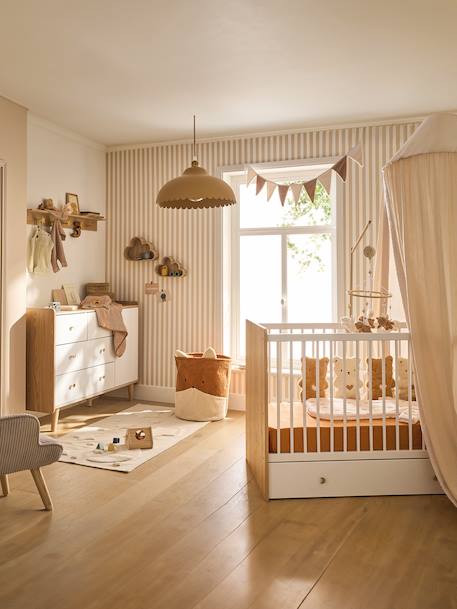 Evolutief babybed 60x120cm MOONLIGHT wit - vertbaudet enfant 