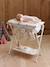 2-in-1 luiertafel voor metalen poppen ecru - vertbaudet enfant 