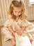 Personaliseerbare baby badponcho PETIT OURS, met gerecycled katoen wit, bedrukt - vertbaudet enfant 