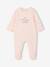 Set van 2 pyjama's baby meisjes fluweel / velours rozen - vertbaudet enfant 