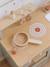Houten keukentje met accessoires van FSC®-hout ecru+rozen+saliegroen - vertbaudet enfant 