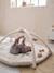 Meegroei speelmat met bogen en rand BABYLON beige+rood+sinaasappel+wit - vertbaudet enfant 