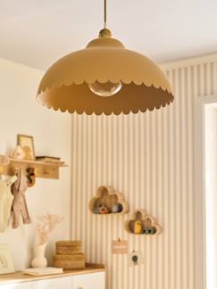-Metalen lampenkap voor hanglamp, geschulpte details 