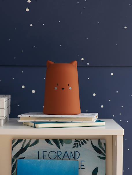 Nachtlamp Vos BRUIN MIDDEN UNI MET DECOR - vertbaudet enfant 
