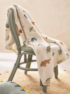 Linnengoed en decoratie-Bedrukte fleece deken.