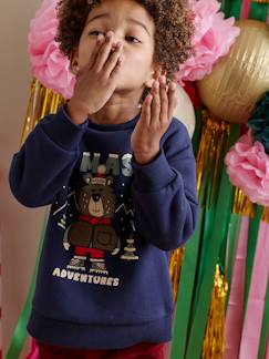 -Sweater met kersenprint voor jongens