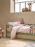 Kinderbed 70x140 cm met rieten lade LIGNE POESIE groen - vertbaudet enfant 