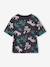 T-shirt jongens korte mouwen antraciet+ecru+wit - vertbaudet enfant 