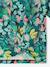 T-shirt met korte tropische mouwen met knoop lichtroze+marineblauw - vertbaudet enfant 