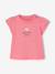 T-shirt babymeisje fantasie lichtblauw+rozen - vertbaudet enfant 