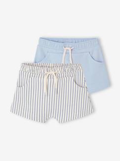 Baby-Short-Set van 2 bermuda's voor babyjongens van sweater.
