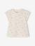 T-shirt babymeisje fantasie lichtblauw+rozen - vertbaudet enfant 
