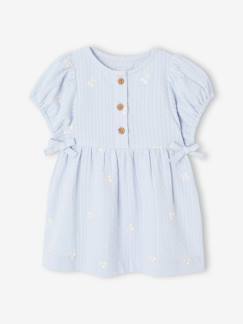 Baby-Rok, jurk-Jurk voor babymeisjes met geborduurde details