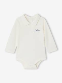 -Baby body voor jongens van biologisch katoen